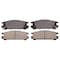 Advics 98-93 Subaru Impreza/99-90 Legacy:Rear Disc Brake Pad, Ad0471 AD0471 - alternate 1